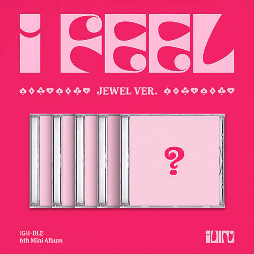 (G)I-DLE 6th Mini Album [I Feel] (Jewel ver.) - Swiss K-POPup