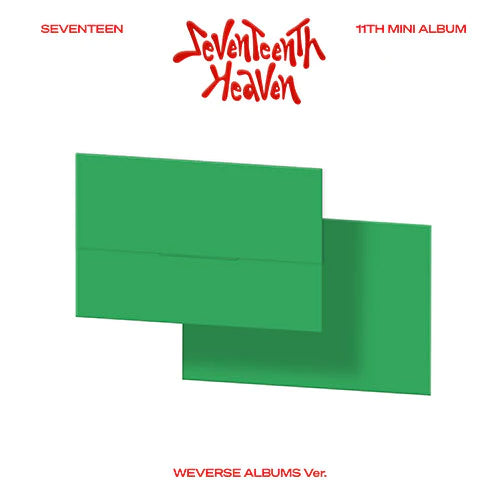 [Pre-Order] SEVENTEEN - 11TH MINI ALBUM [SEVENTEENTH HEAVEN] WEVERSE ALBUMS VER. - Swiss K-POPup