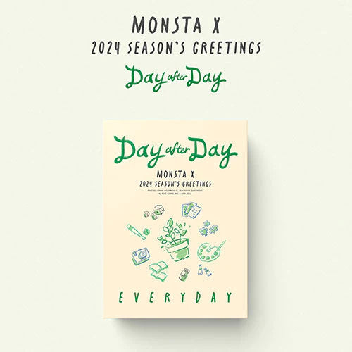 [Pre-Order] MONSTA X - 2024 SEASON'S GREETINGS [DAY AFTER DAY] - Swiss K-POPup