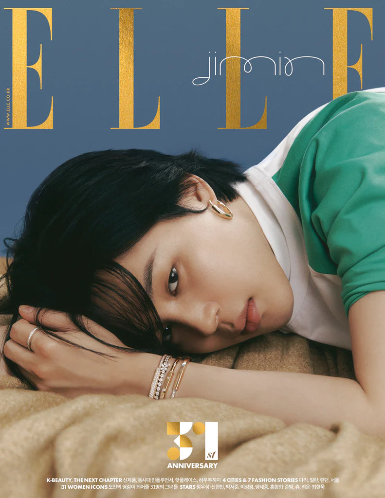 [PRE-ORDER]  Magazine ELLE 2023 November (Cover : BTS JIMIN) - Swiss K-POPup