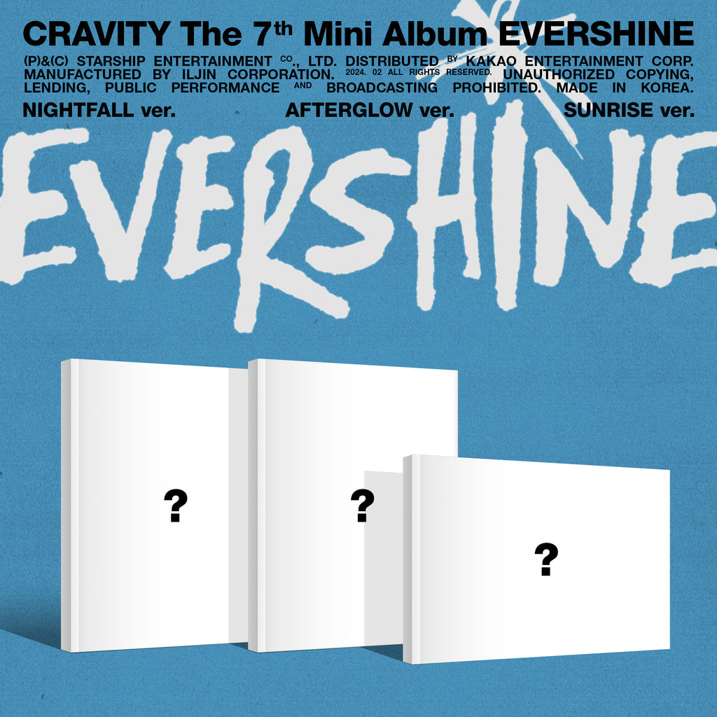 [PRE-ORDER] CRAVITY 7th Mini Album [EVERSHINE] - Swiss K-POPup