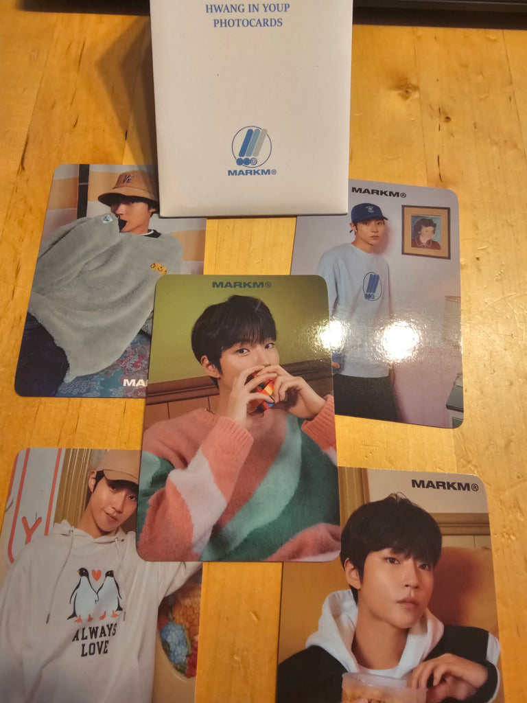 MARKM X HWANG IN YOUP Part.2  -   MARKM - LIMITED EDITION II - HWANG IN YOUP OFFICIAL PHOTOCARDS - Swiss K-POPup