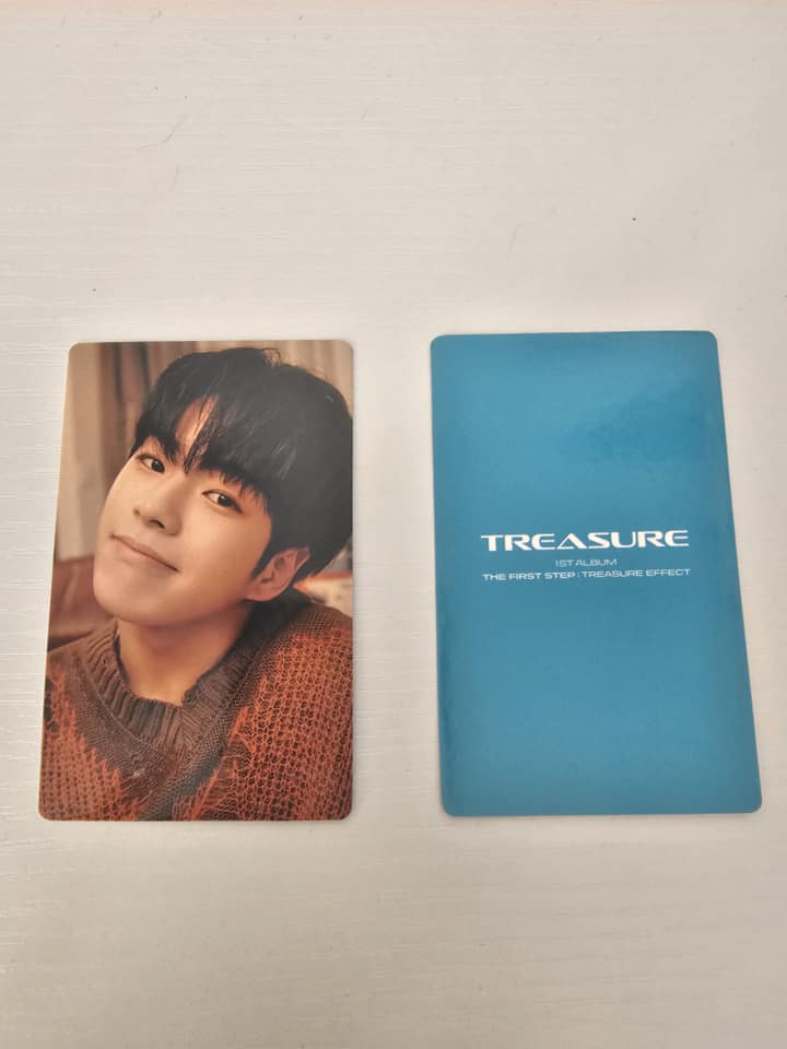 TREASURE - THE FIRST STEP: TREASURE EFFECT - OFFICIAL POB PHOTO CARDS - Swiss K-POPup