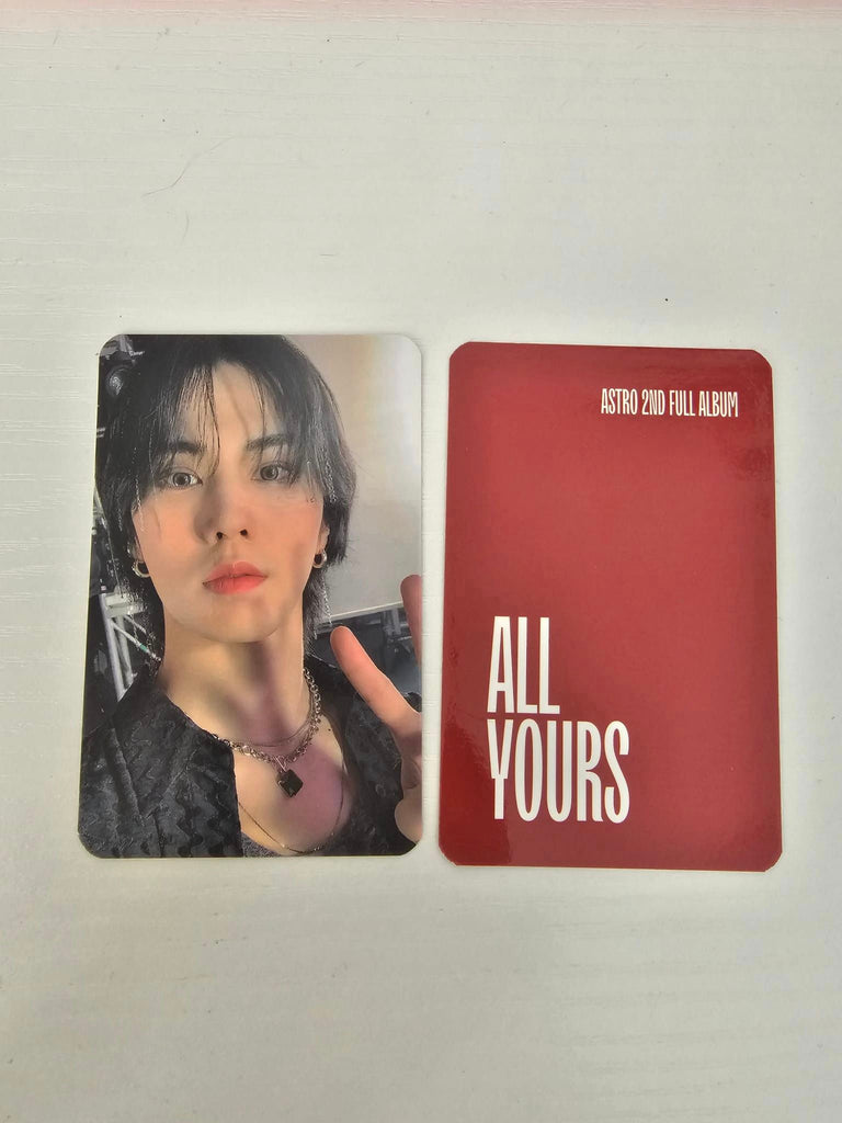 ASTRO - ALL YOURS - APPLE MUSIC POB OFFICAL PHOTO CARDS - Swiss K-POPup