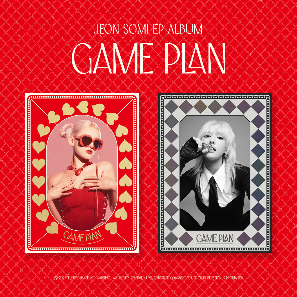 [Pre-Order] JEON SOMI - EP ALBUM [GAME PLAN] (PHOTOBOOK VER.) - Swiss K-POPup