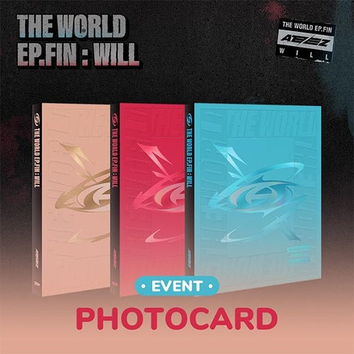 [Pre-Order] [PHOTO CARD] [ATEEZ] THE WORLD EP.FIN : WILL (SET) - Swiss K-POPup
