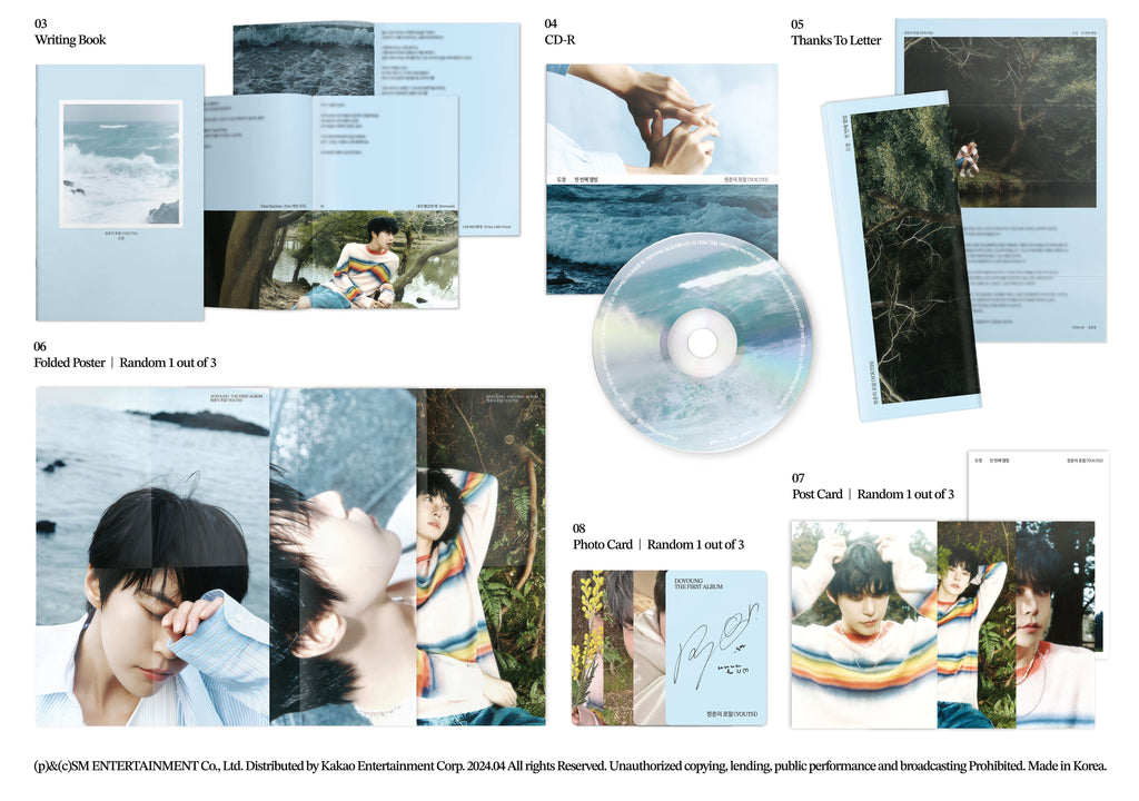DOYOUNG (NCT) 1st Album [청춘의 포말 (YOUTH)] (포말 Ver.) + PHOTO CARD - Swiss K-POPup
