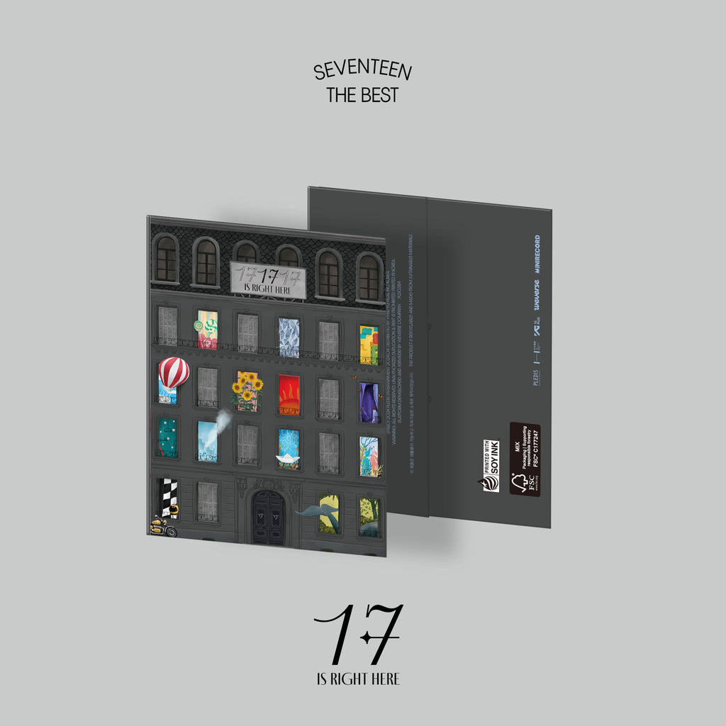SEVENTEEN BEST ALBUM [17 IS RIGHT HERE] (Weverse Albums Ver.) - Swiss K-POPup