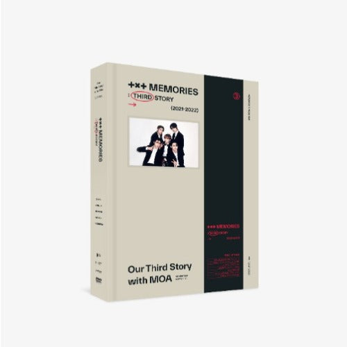 [PRE-ORDER] TXT - MEMORIES THIRD STORY DVD - Swiss K-POPup