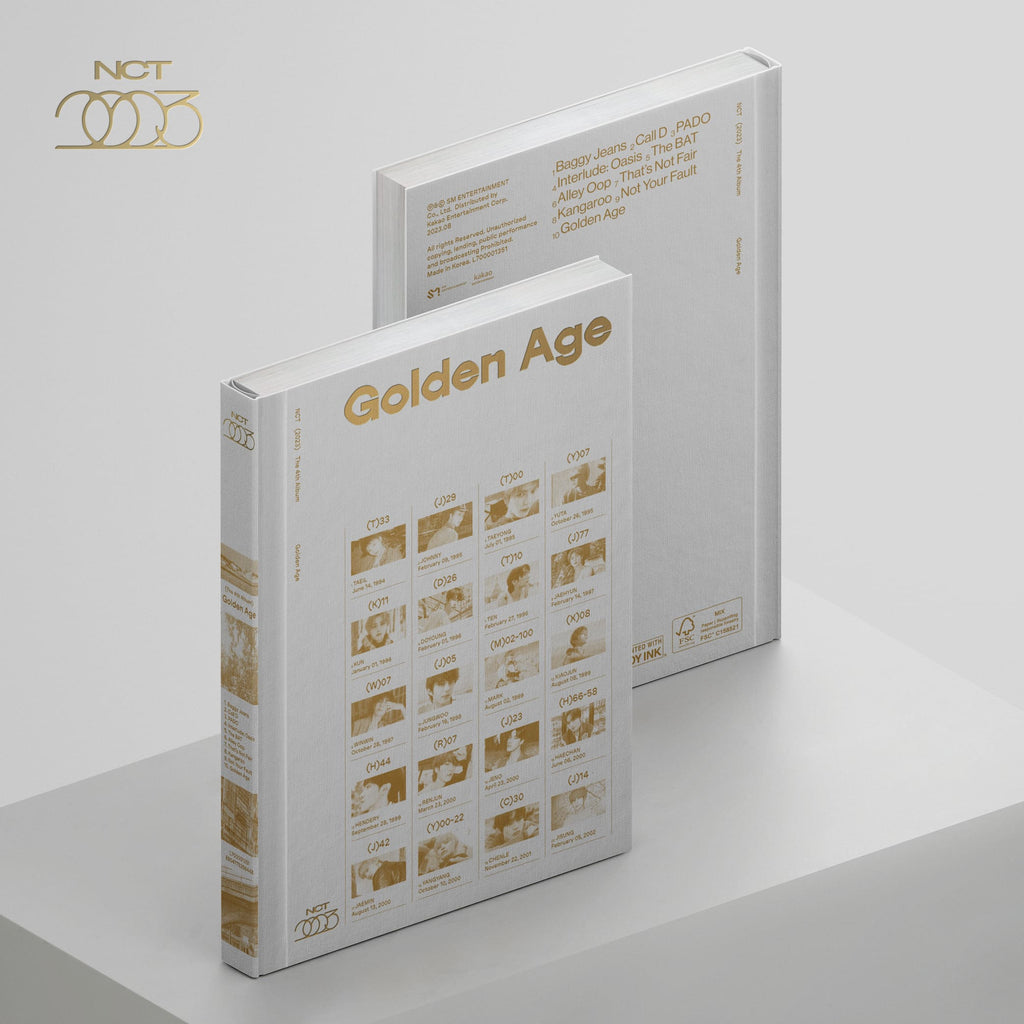 NCT - GOLDEN AGE 4TH FULL ALBUM (ARCHIVING VER) - Swiss K-POPup