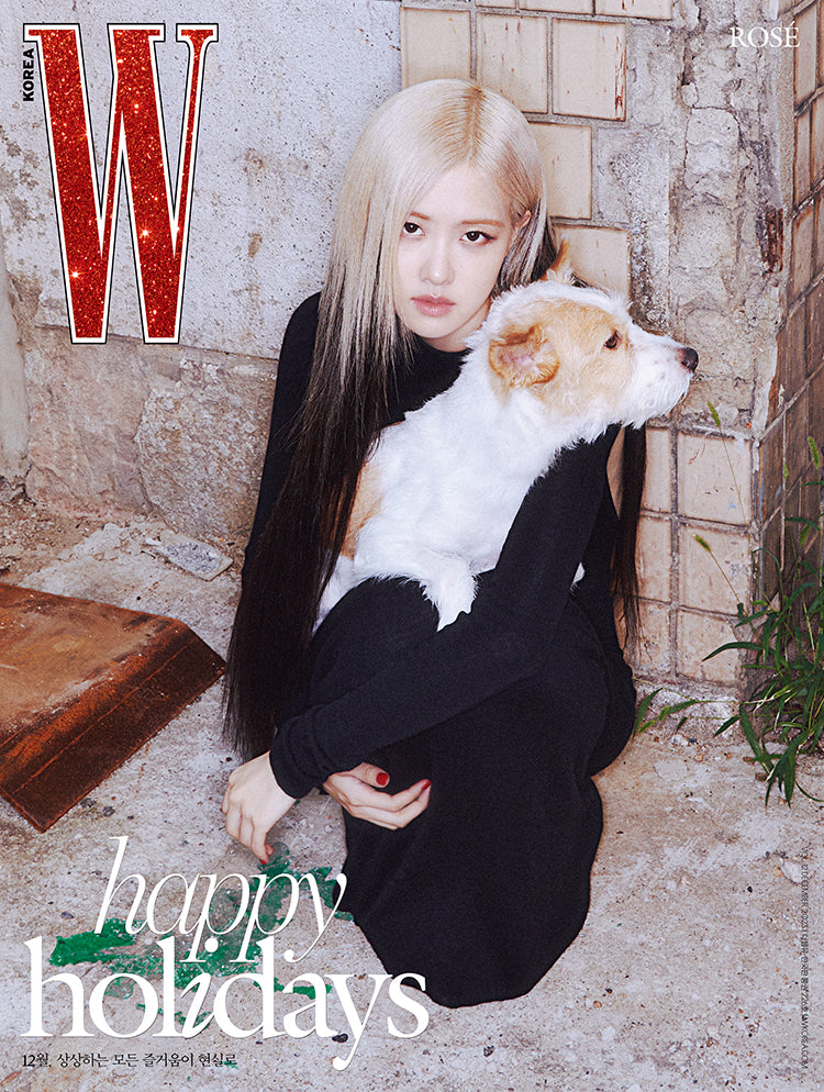 Magazine W Korea Vol. 12 2023 (Cover : Rosé) - Swiss K-POPup