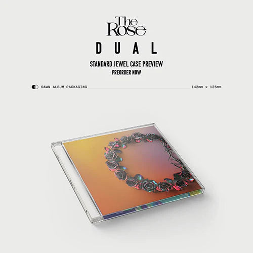 [Pre-Order] THE ROSE - DUAL (JEWEL CASE ALBUM) - Swiss K-POPup