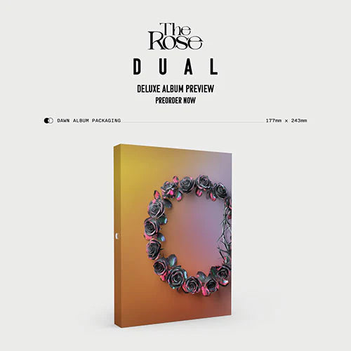 [Pre-Order] THE ROSE - DUAL (DELUXE BOX ALBUM) - Swiss K-POPup