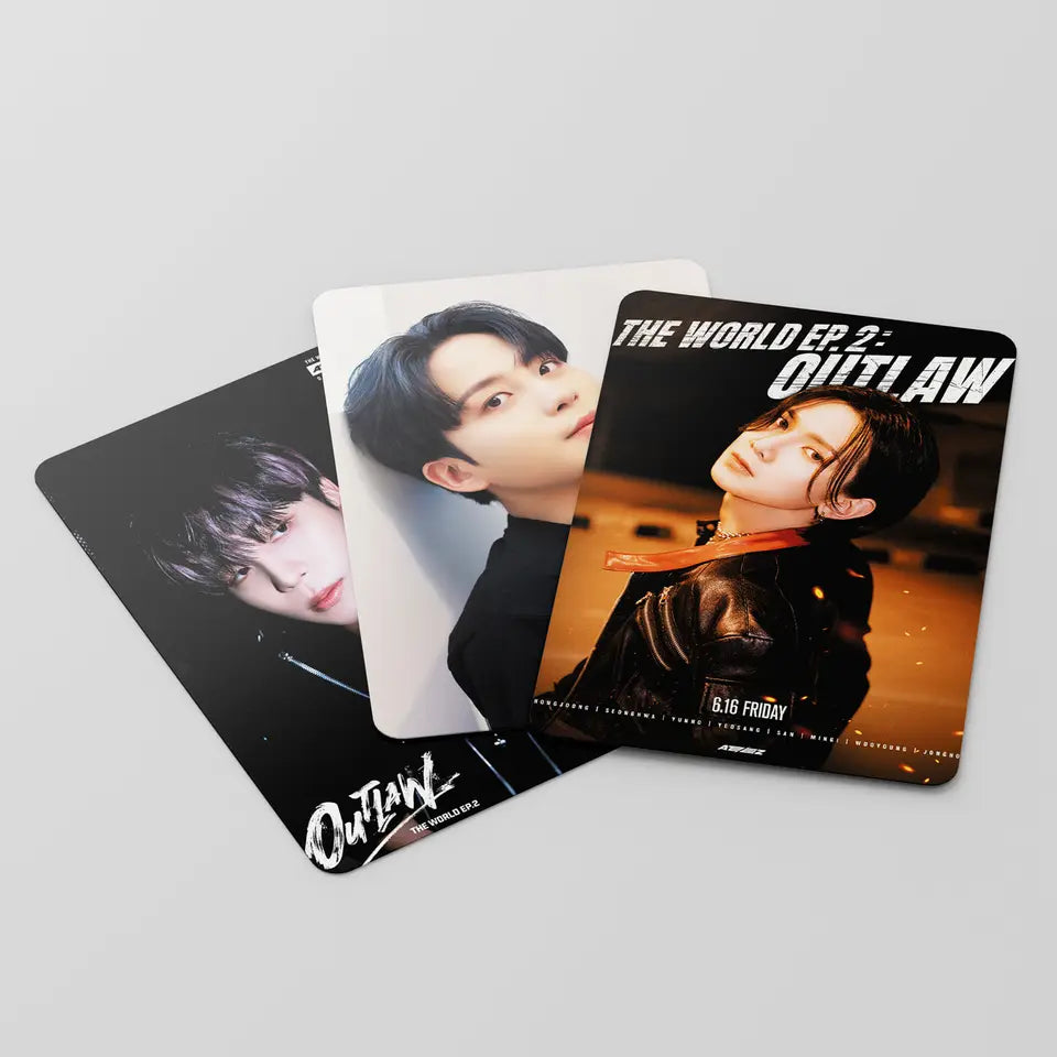 ATEEZ - THE WORLD EP.2 : OUTLAW - LOMOCARDS (55pcs) - Swiss K-POPup
