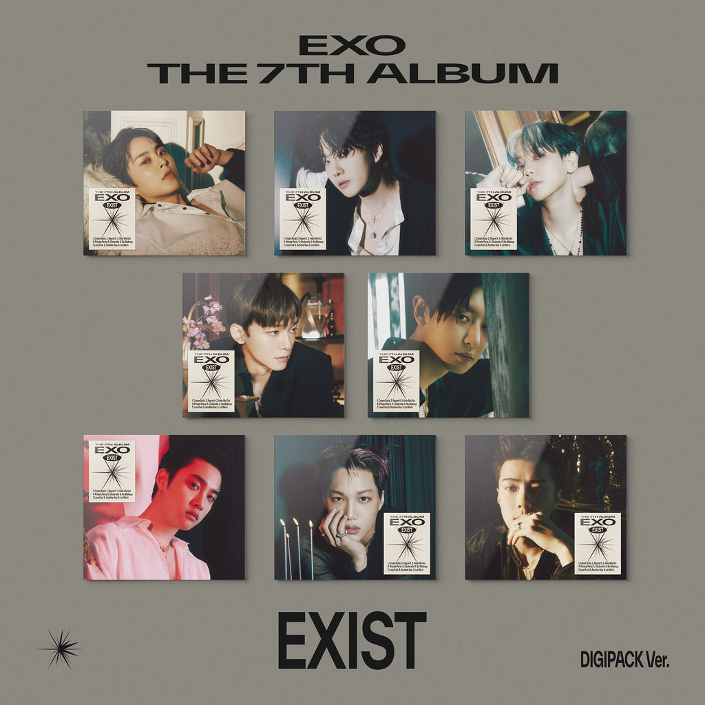 EXO - EXIST 7TH FULL ALBUM (DIGIPACK VER.) - Swiss K-POPup