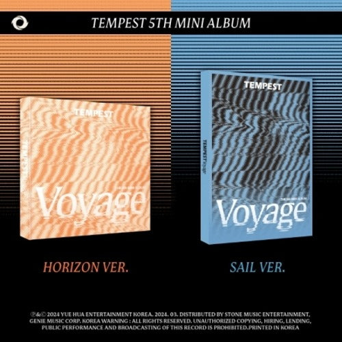 [Pre-Order] TEMPEST - [TEMPEST VOYAGE] (5TH MINI ALBUM) - Swiss K-POPup