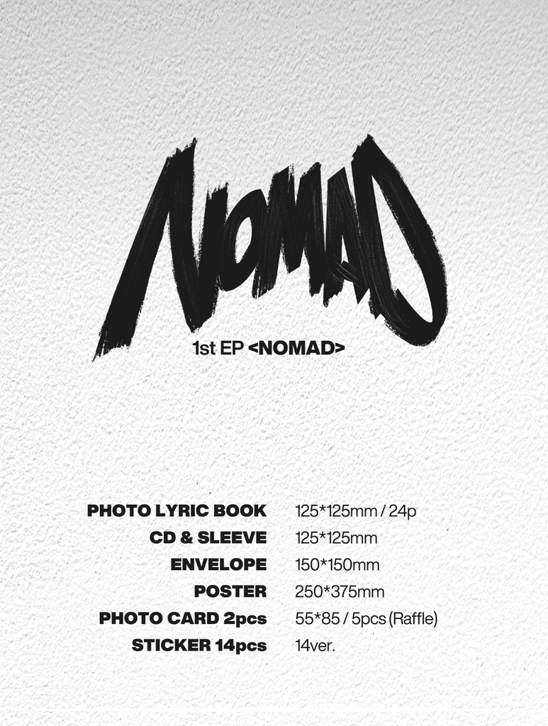 NOMAD 1st EP [NOMAD] - Swiss K-POPup