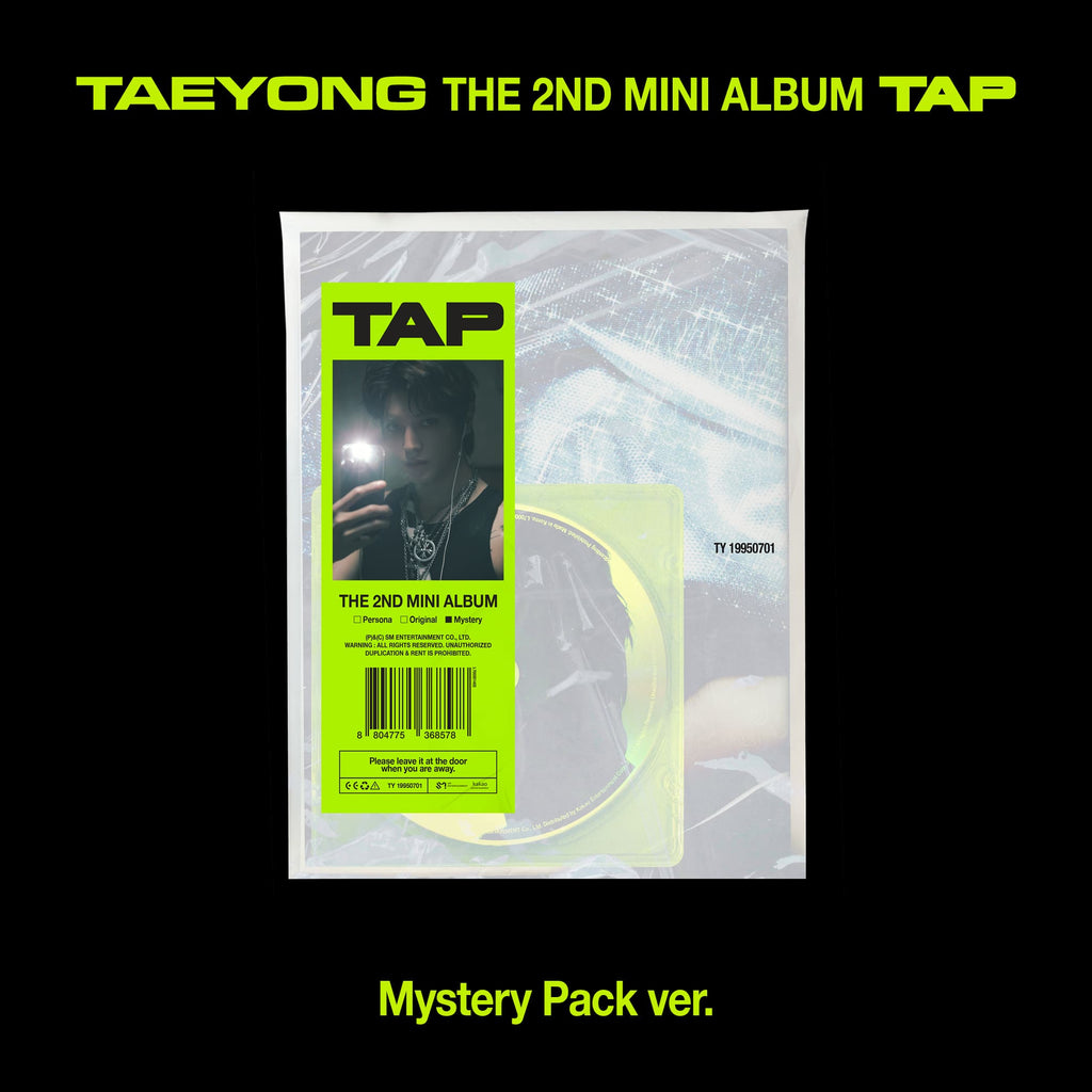 TAEYONG (NCT) 2nd Mini Album [TAP] (Mystery Pack Ver.) - Swiss K-POPup