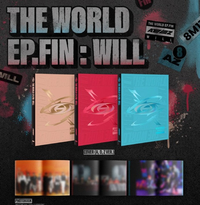 [Pre-Order] ATEEZ - THE WORLD EP.FIN : WILL - Swiss K-POPup