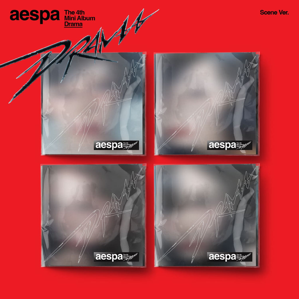 [Pre-Order] AESPA - [DRAMA] (4TH MINI ALBUM) (SCENE VER.) (RANDOM VER.) - Swiss K-POPup