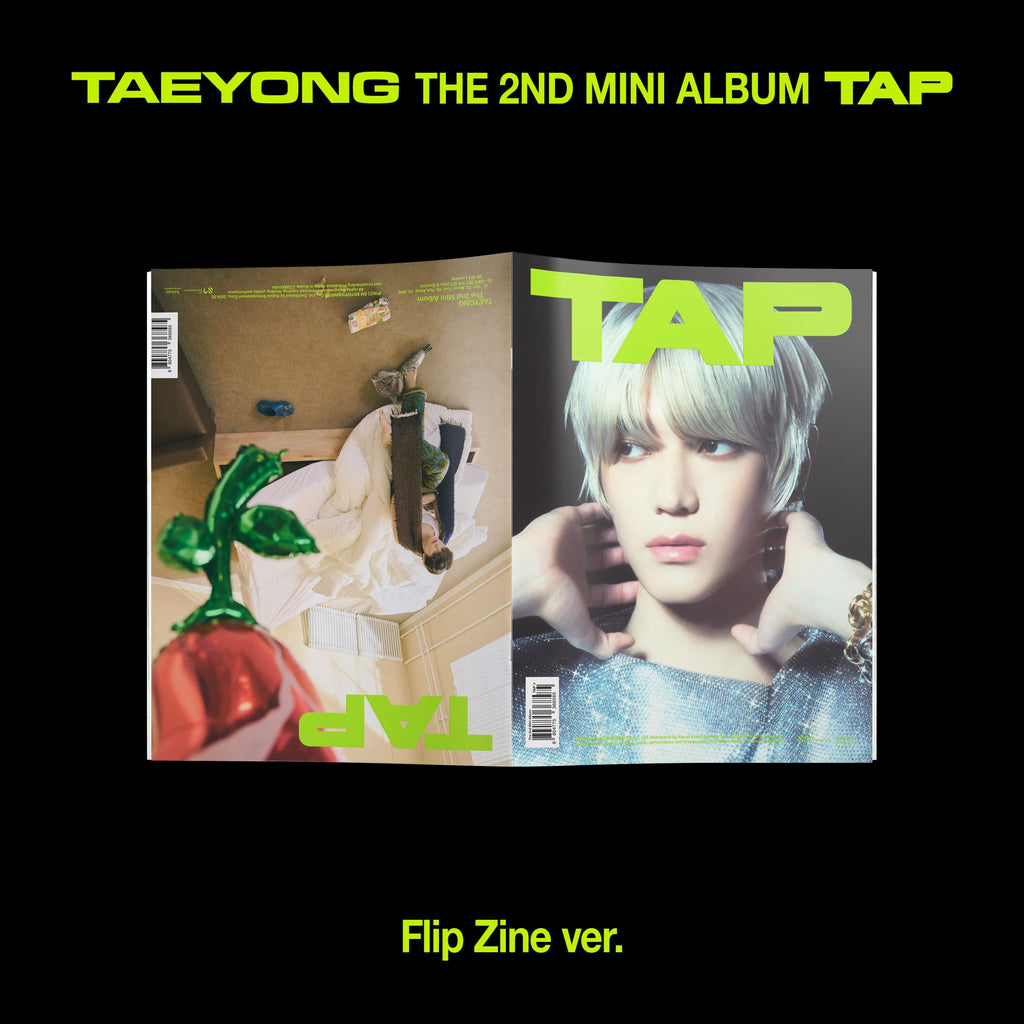 TAEYONG (NCT) 2nd Mini Album [TAP] (Flip Zine Ver.) (Speical gift : photocard 1ea) - Swiss K-POPup