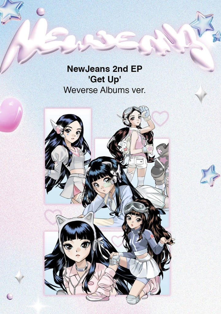 [Pre-Order] NEWJEANS - 2ND EP 'GET UP'  [WEVERSE ALBUMS VER.] - Swiss K-POPup