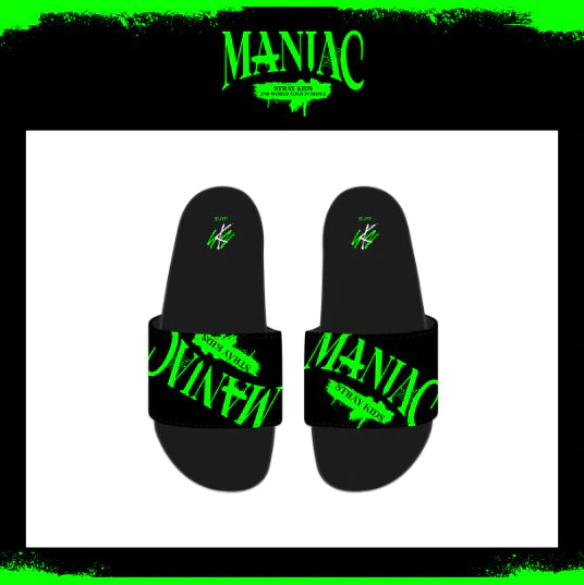 STRAY KIDS - 2ND WORLD TOUR IN SEOUL MANIAC OFFICIAL MD - SLIPPERS - Swiss K-POPup