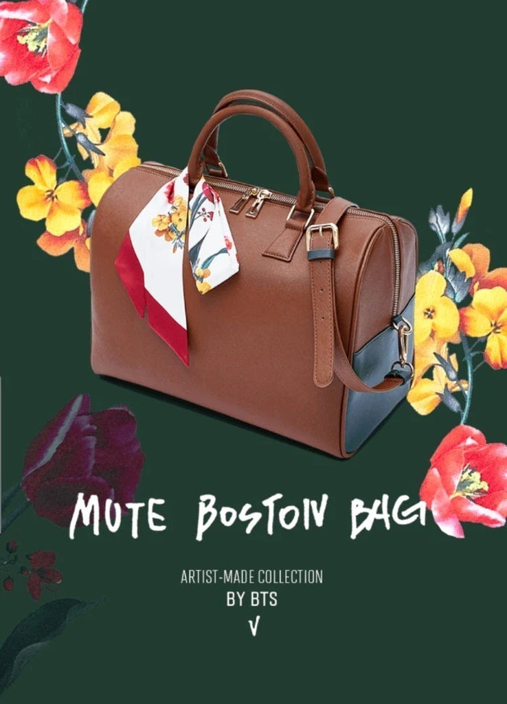 [PRE-ORDER] ARTIST MADE COLLECTION BY BTS -  V MUTE BOSTON BAG - Swiss K-POPup