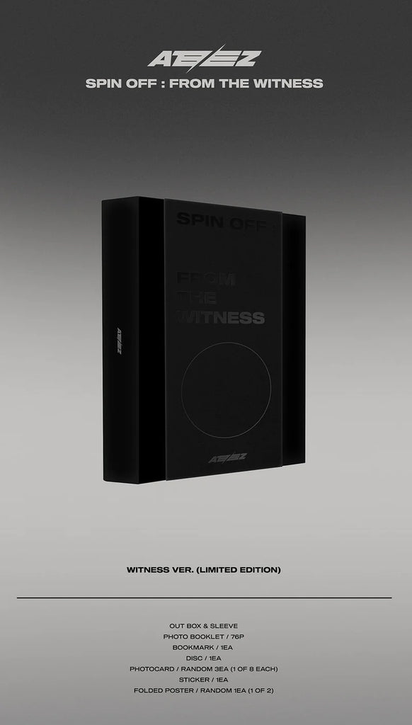 ATEEZ - SPIN OFF FROM THE WITNESS ALBUM - LIMITED EDITION - Swiss K-POPup