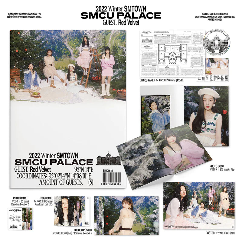 Red Velvet 2022 Winter SMTOWN : SMCU PALACE (GUEST. Red Velvet) - Swiss K-POPup