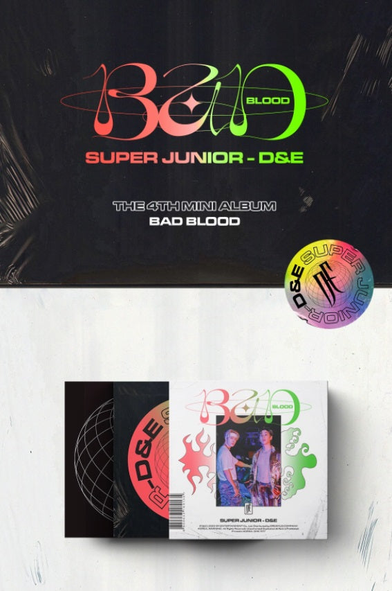 Super Junior-D&E 4th Mini Album - ‘BAD BLOOD’ - Swiss K-POPup