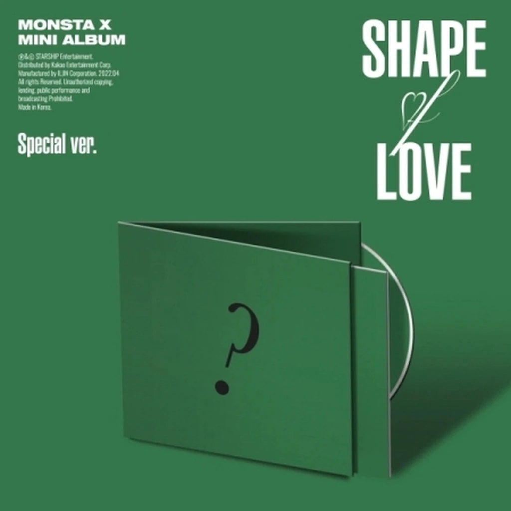 MONSTA X - 11TH MINI [SHAPE OF LOVE] JEWEL SPECIAL VER. - Swiss K-POPup