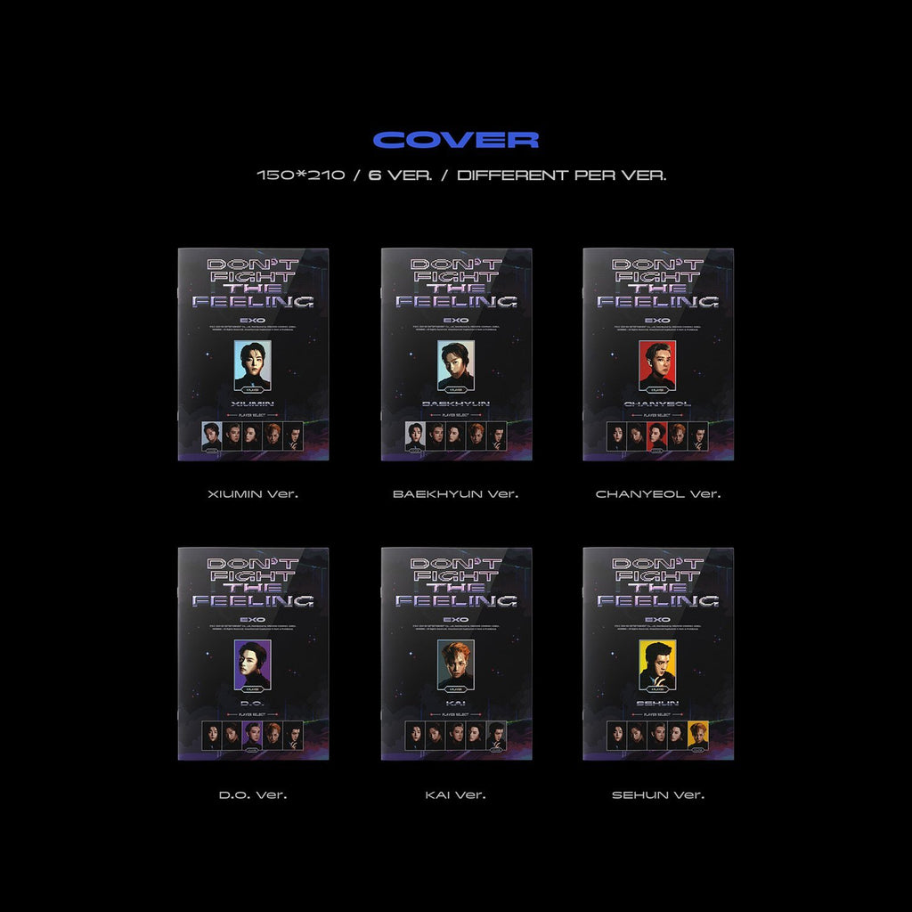 EXO Special Album -[DON’T FIGHT THE FEELING] (Expansion Ver.) - Swiss K-POPup