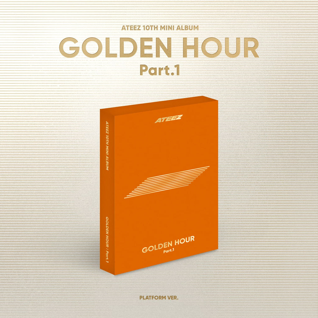 [Pre-Order] ATEEZ - [GOLDEN HOUR : PART.1] (10TH MINI ALBUM) (PLATFORM VER.) - Swiss K-POPup