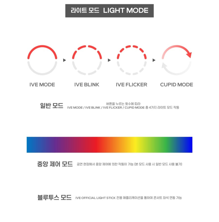 IVE OFFICIAL LIGHT STICK - Swiss K-POPup