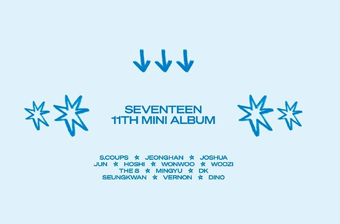 [Pre-Order] SEVENTEEN - 11TH MINI ALBUM [SEVENTEENTH HEAVEN] CARAT VER. - Swiss K-POPup
