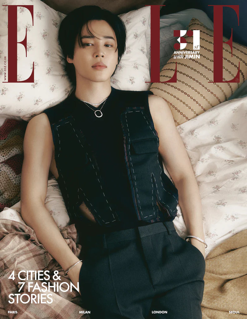 [PRE-ORDER]  Magazine ELLE 2023 November (Cover : BTS JIMIN) - Swiss K-POPup
