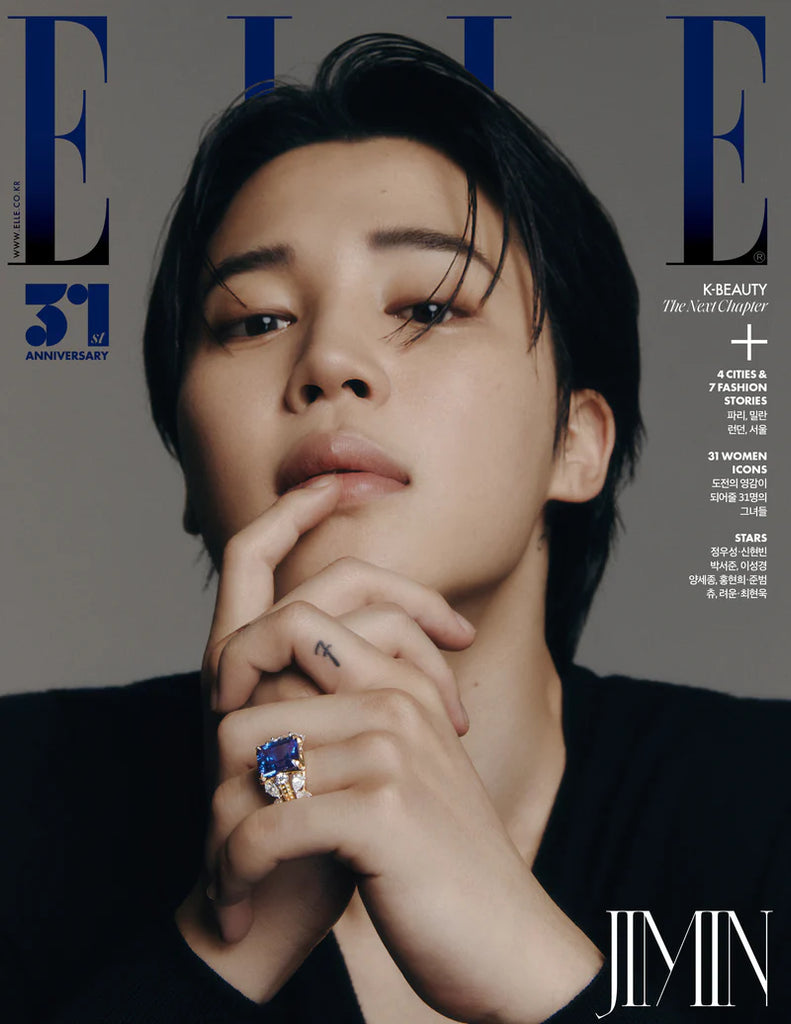 [PRE-ORDER]  Magazine ELLE 2023 November (Cover : BTS JIMIN) - Swiss K-POPup