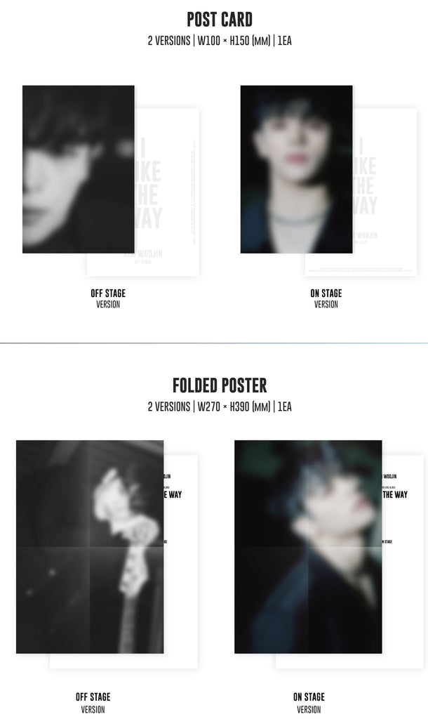 KIM WOO JIN 3rd Mini Album [I LIKE THE WAY] - Swiss K-POPup