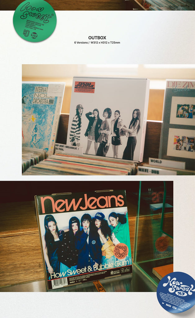 [Pre-Order] NEWJEANS - HOW SWEET (STANDARD VER.) + (Special Gift) - Swiss K-POPup