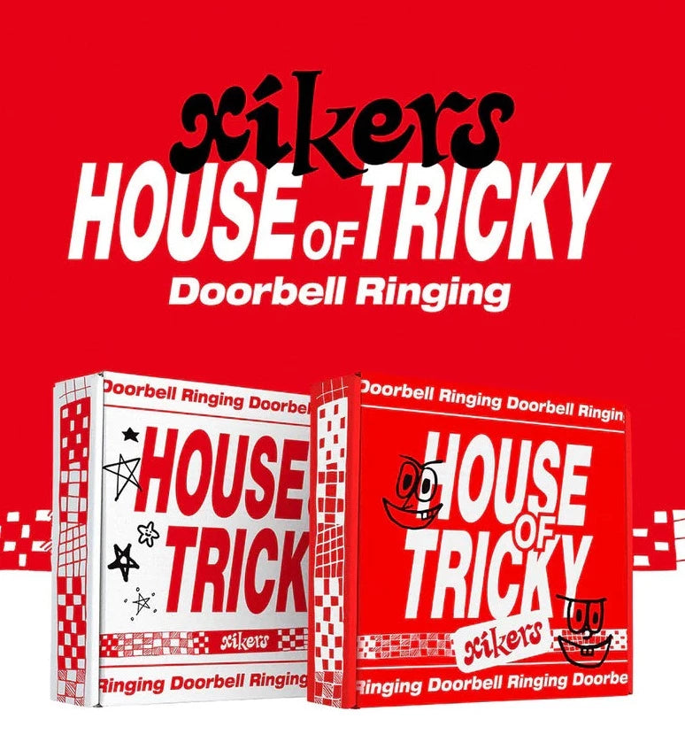XIKERS - HOUSE OF TRICKY DOORBELL RINGING 1ST MINI ALBUM - Swiss K-POPup