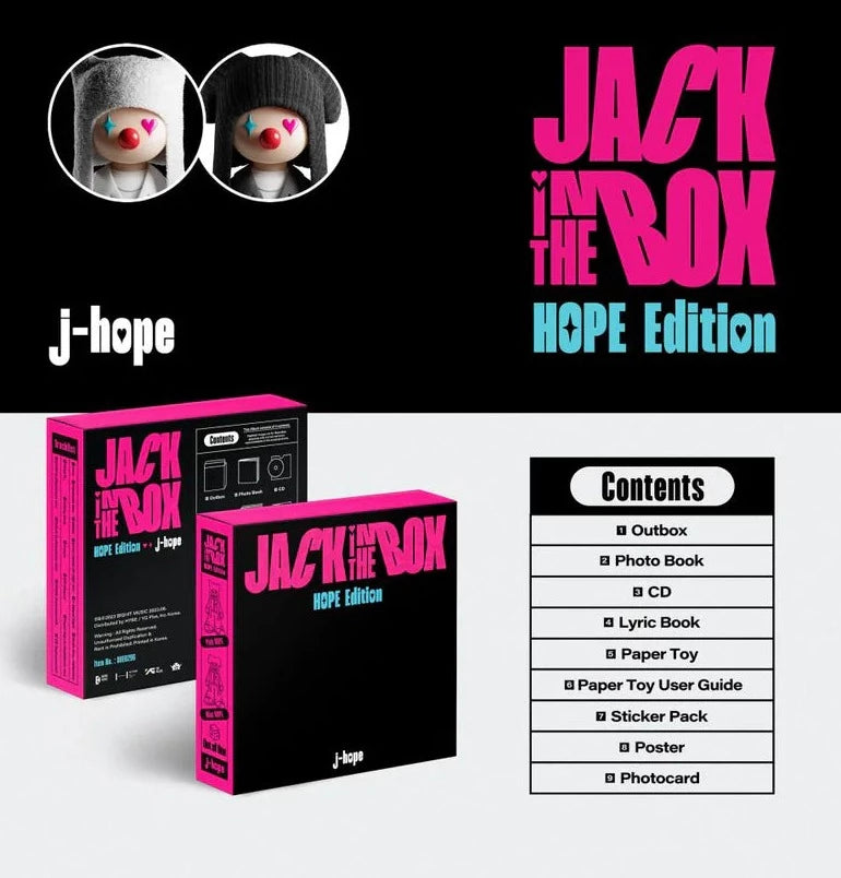 [PRE-ORDER] J-HOPE - JACK IN THE BOX (HOPE EDITION) - Swiss K-POPup