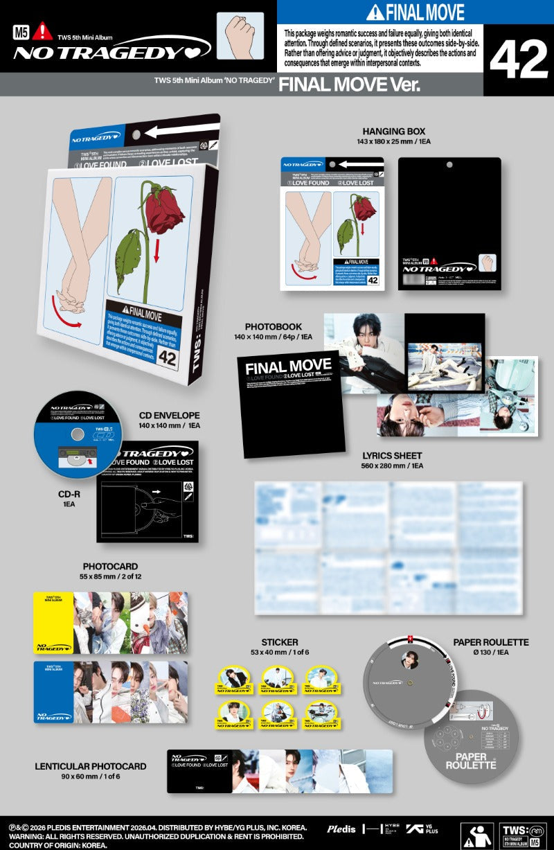 TWS 5th Mini Album [NO TRAGEDY] – Swiss K-POPup