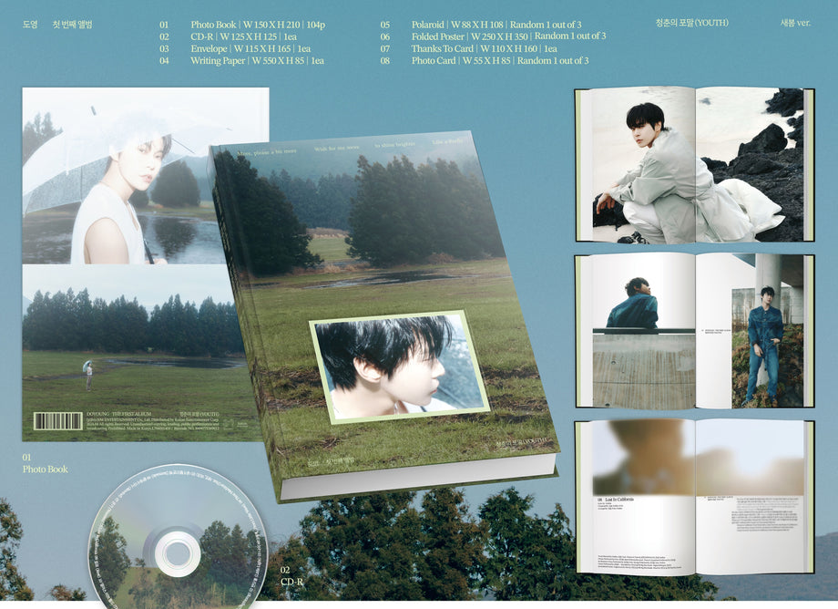 DOYOUNG (NCT) 1st Album [청춘의 포말 (YOUTH)] (새봄 Ver.) – Swiss