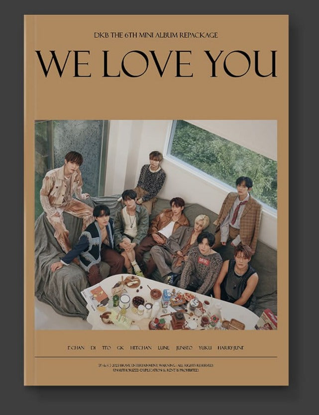 [Pre-Order] DKB - WE LOVE YOU - Swiss K-POPup