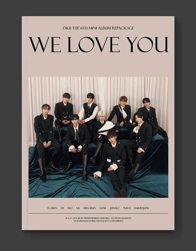 [Pre-Order] DKB - WE LOVE YOU - Swiss K-POPup