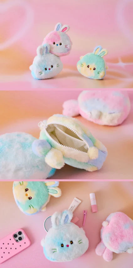 OFFICIAL  NEWJEANS [BUNINI] PLUSH MINI POUCH - Swiss K-POPup