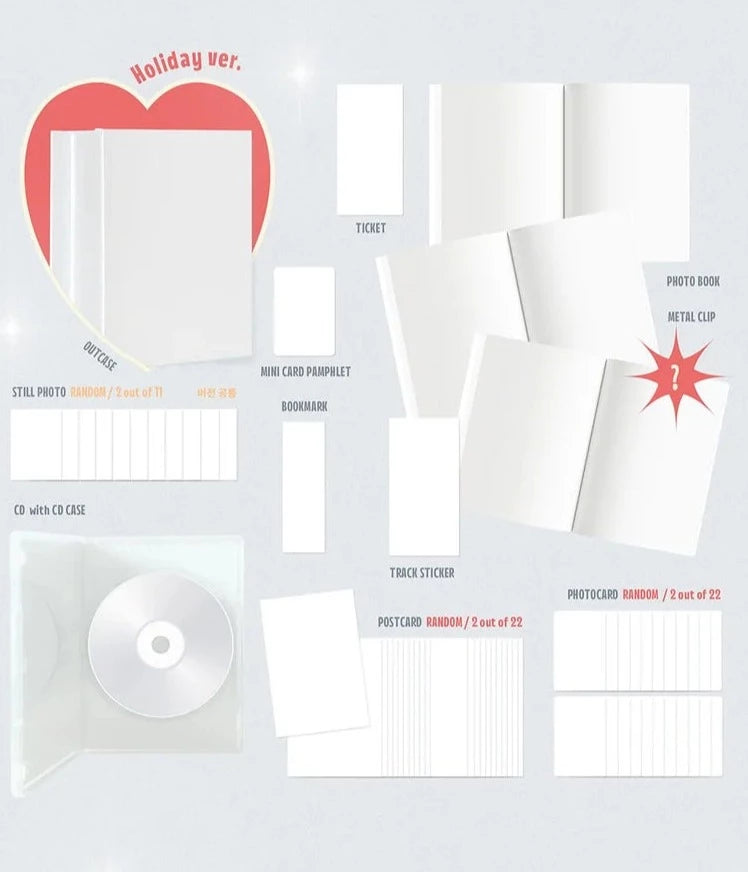 [Pre-Order] THE BOYZ - VOL.2 PART.1 [PHANTASY_CHRISTMAS IN AUGUST] - Swiss K-POPup
