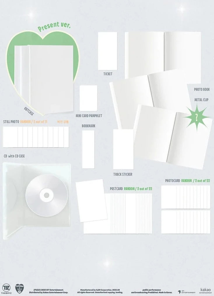 [Pre-Order] THE BOYZ - VOL.2 PART.1 [PHANTASY_CHRISTMAS IN AUGUST] - Swiss K-POPup