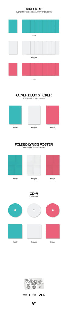 [Pre-Order] FROMIS_9 - UNLOCK MY WORLD (1ST ALBUM) - Swiss K-POPup